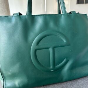 Telfar Forest Green Tote Bag